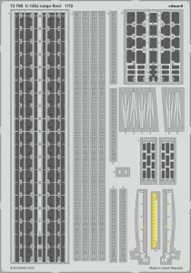Eduard 73795 C-130J cargo floor ZVEZDA 1/72