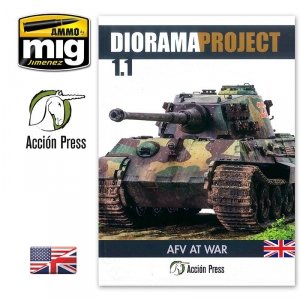 AMMO of Mig Jimenez EURO0021 DIORAMA PROJECT 1.1 - AFV AT WAR (English)