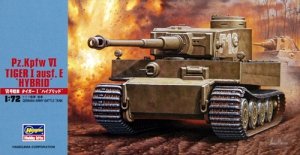 Hasegawa MT55 German Tiger 1 Ausf E Hybrid (1:72)