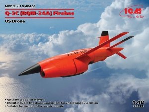 ICM 48403 BQM-34А (Q-2C) Firebee US Drone 1/48