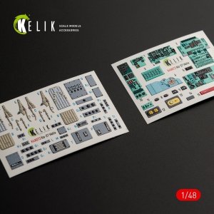 KELIK K48073 Ka-27 Helix interior 3D decals for HobbyBoss kit 1/48