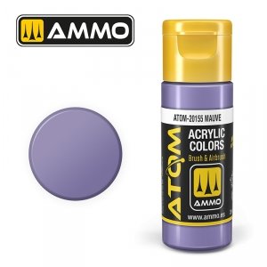 AMMO of Mig Jimenez 20155 ATOM COLOR Mauve 20ml