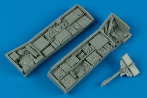 Aires 2058 A-7E Corsair II electronic bay 1/32 Trumpeter