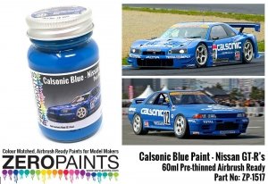 Zero Paints ZP-1517 Calsonic Blue Paint 60ml