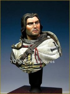 Young Miniatures YH1805 Teutonic Knight XIV Century 1/10