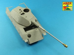 Aber 35L-215 Barrel for German 8,8cm Kw.K 43 (L/71) gun used on Tiger B Porsche turret-late for TAKOM model  (1:35)