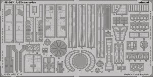Eduard 48663 A-7D exterior 1/48 Hobby Boss