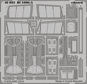 Eduard 48893 Bf 109G-5 EDUARD 1/48