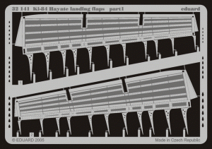 Eduard 32141 Ki-84 Hayate landing flaps 1/32 HASEGAWA