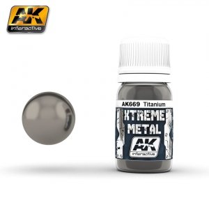 AK Interactive AK669 XTREME METAL TITANIUM 30ml