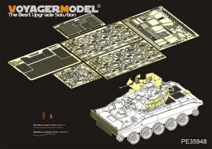 Voyager Model PE35948 Modern US M551 Sheridan Airborne Tank (Vietnam War) For TAMIYA 35365 1/35