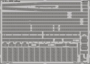 Eduard 53075 TONE railings 1/350 Tamiya