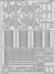 Eduard 72691 Sunderland Mk. V maintenance platforms SPECIAL HOBBY 1/72 