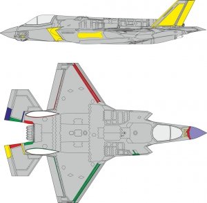 Eduard EX1013 F-35B RAM coating TAMIYA 1/48