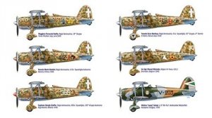 Italeri 2702 CR 42 FALCO ACES (1:48)