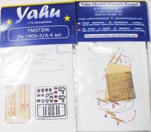 Yahu YMS7206 Fw 190 A-3/A-4 set (Tamiya / Zvezda) 1:72