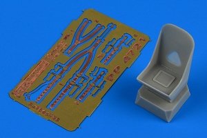 Aires 4721 Gloster Gladiator seat 1/48 RODEN/EDUARD