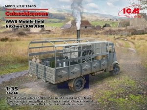 ICM 35415 Gulaschkanone, field kitchen in the AHN truck 1/35