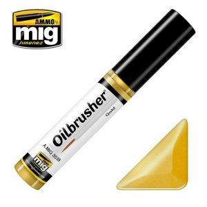 AMMO of Mig Jimenez 3539 OILBRUSHER GOLD