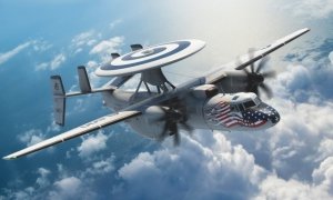 Kinetic K48135 E-2C Hawkeye 2000 VAW-123 Screwtops CAG Birds 1/48