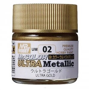 Mr.Color UM02 Mr.Color Ultra Metallic Colors - Ultra Gold