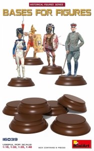 MiniArt 16039 BASES FOR FIGURES 6 PCS 1/16