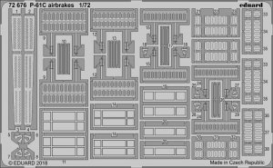 Eduard 72676 P-61C airbrakes HOBBY BOSS 1/72