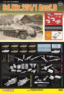 Dragon 6980 Sd.Kfz. 251/1 Ausf. D 1/35