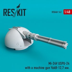 RESKIT RSU48-0141 Mi-24V USPU-24 with a machine gun YakB-12,7 мм 1/48