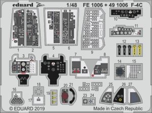 Eduard FE1006 F-4C ACADEMY 1/48