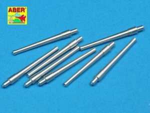 Aber 350L-31 Set of 8 pcs 381mm (15in) L42 Mk.I short barrels for Hood, Repulse, Queen Elisabeth, Vanguard (1:350)