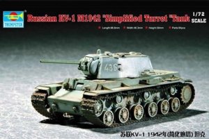 Trumpeter 07234 Russia KV-1(Model 1942) Simplified Turret Tank (1:72)