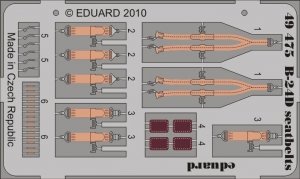 Eduard 49475 B-24D seatbelts REVELL Academy