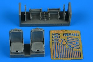 Aires 4914 Sea King HAR Mk.3/5/AEW Mk.2A pilot & co-pilot seats 1/48 Hasegawa
