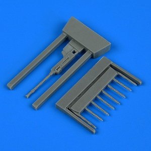 Quickboost QB48962 Fokker G-1 gun barrels and machine gun Mikromir 1/48