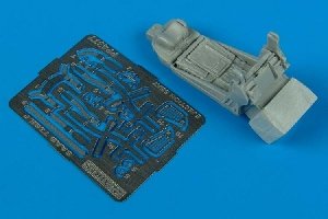 Aires 4377 Saab 73SE-F ejection seat for J35 Draken 1/48 Hasegawa