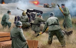 Revell 02531 German Pak 40 with Soldiers