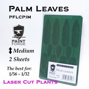 Paint Forge PFLCP1M Laser Cut Plants PALM LEAVES 1M
