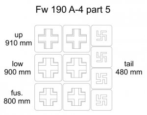 Omask 24007 Fw 190 A-4 part 5 1/48
