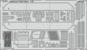 Eduard 36517 Jagdpanzer 38(t) Hetzer TAKOM 1/35