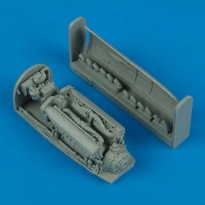 Quickboost QB48195 P-40E Warhawk engine Hasegawa 1/48