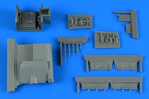 Aires 4872 Harrier T.2/T.4/T.8 wheel bay 1/48 Kinetic
