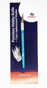 Amazing Art 15832 Skalpel modelarski Lagoon + 5 Ostrzy