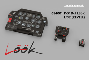 Eduard 634001 P-51D-5 LooK REVELL 1/32