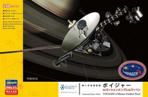 Hasegawa SP635-52435 Unmanned Space Probe Voyager w/ Mission Emblem Patch 1/48