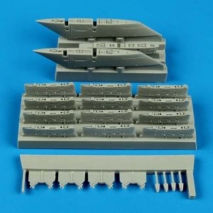 Quickboost QB48537 A-1 Skyraider pylons Tamiya 1/48