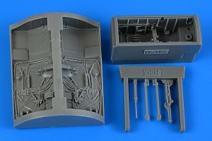 Aires 4881 TF-104 Starfighter wheel bay for Hasegawa 1/48