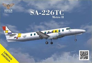 Sova 72066 SA-226TS Regional airliner (2 liveries) 1/72