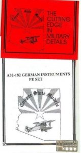 Copper State Models A32-182 German Gauge Set 1/32