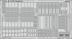 Eduard 72610 He 111P-2 bomb bay 1/72 AIRFIX